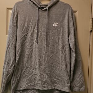 Nike Heather Gray Men's Hoodie